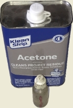 Acetone Can and my Bottle